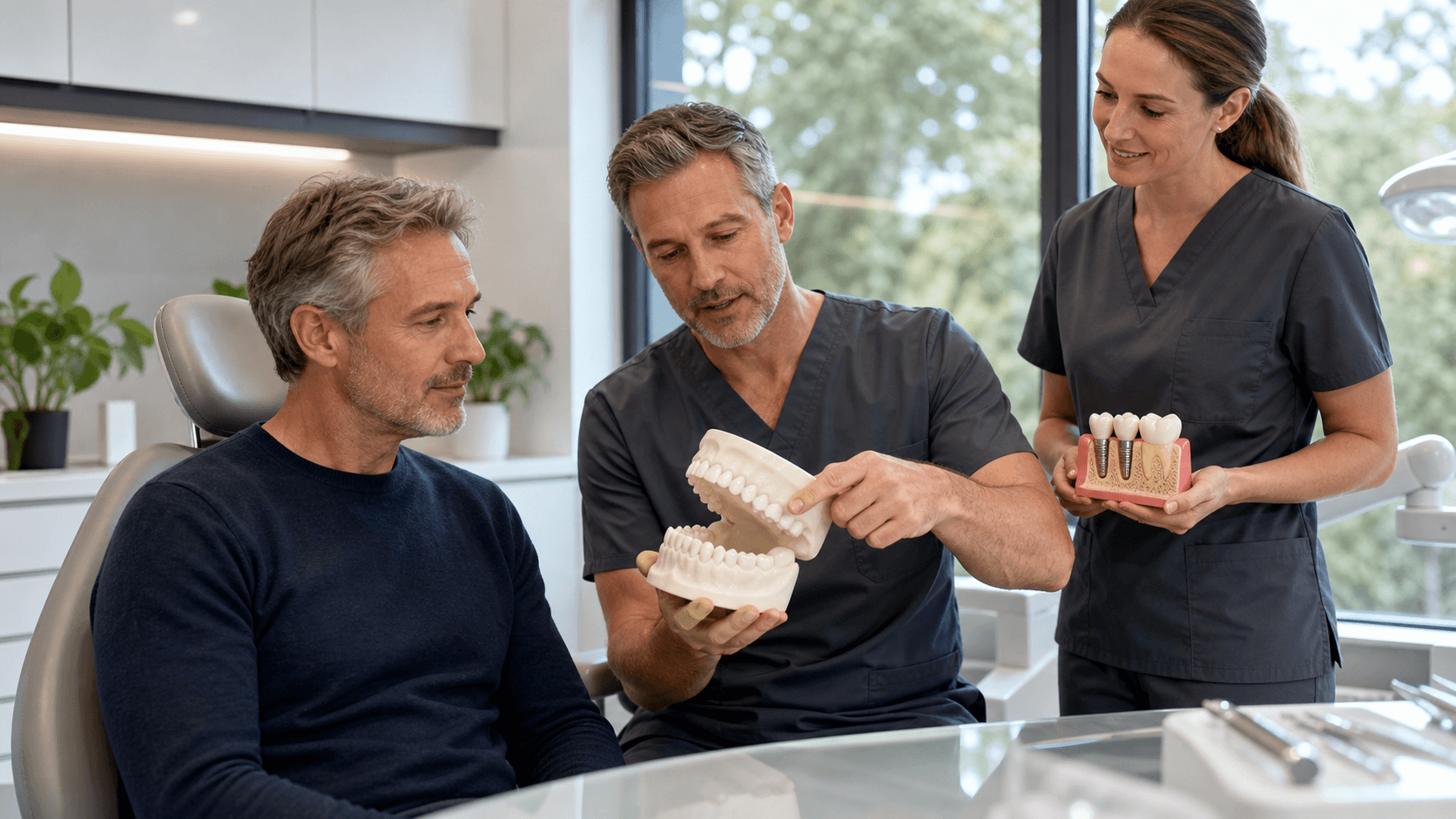 Full-Arch Implants for Jaw Bone Loss: Zygomatic Implants vs. Bone Grafting